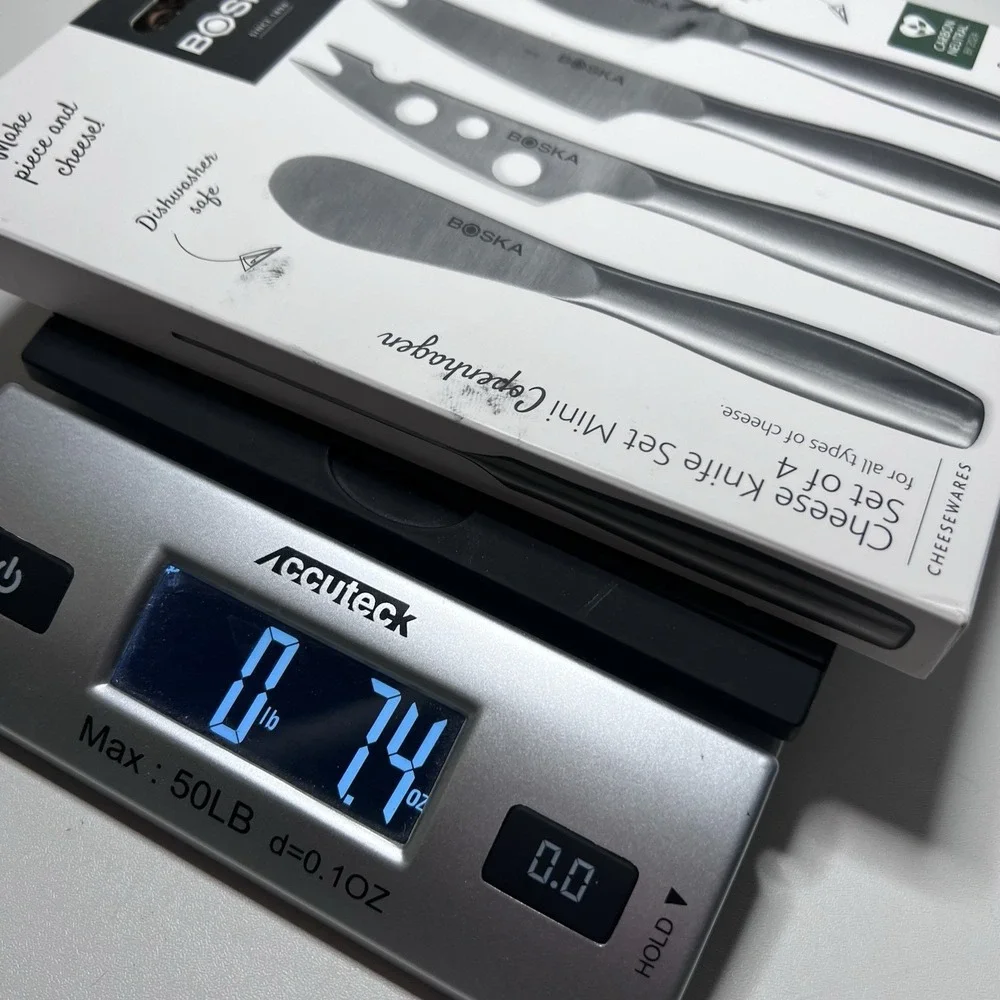 BOSKA Cheese Knife‎ Set Mini Copenhagen 4-piece stainless steel Cutlery